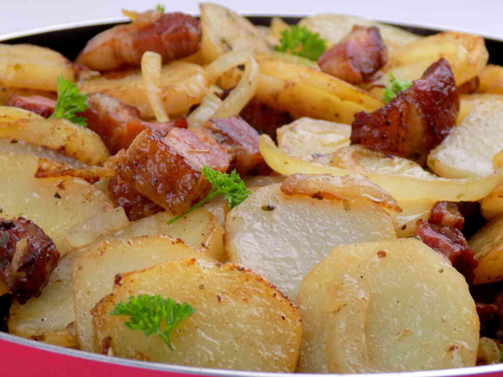 Kraszanka ziemniaki z patelni