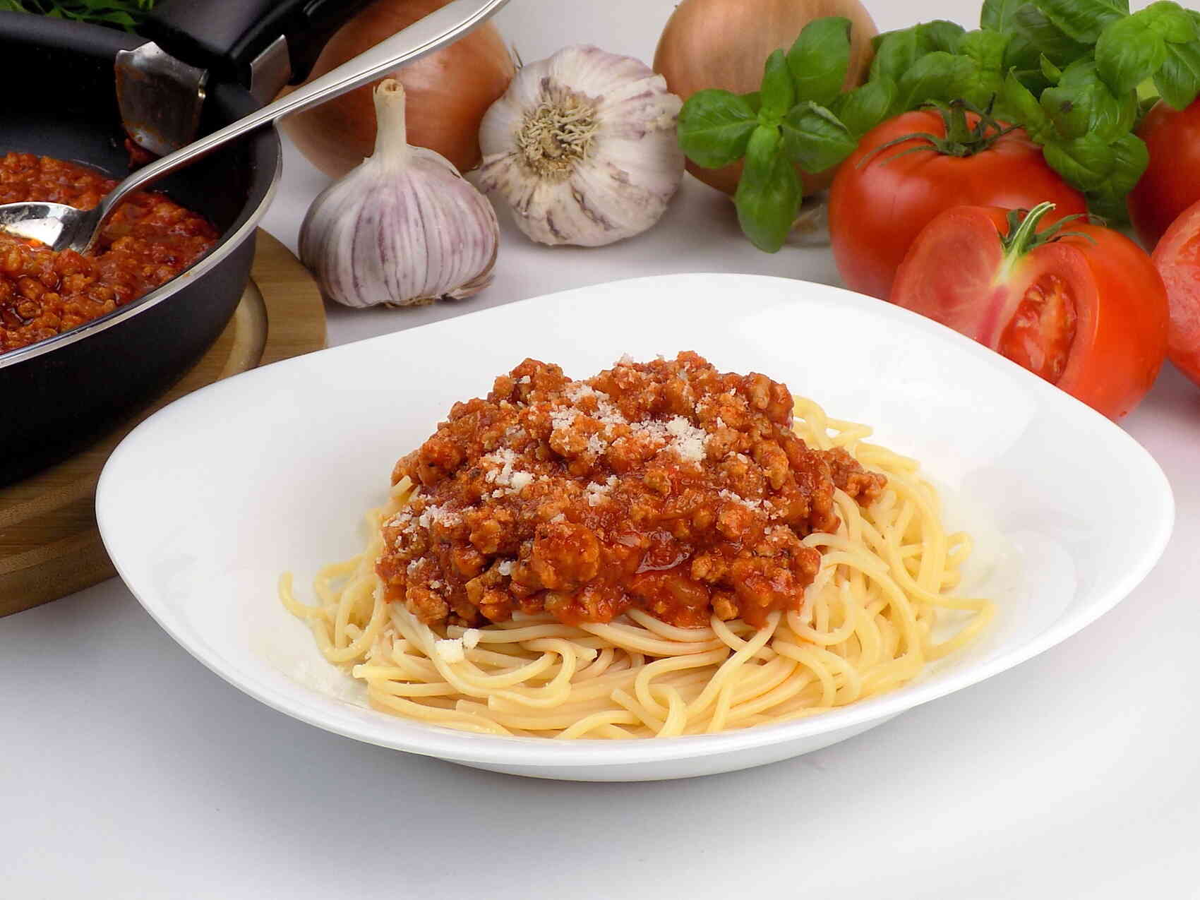 Przepis na spaghetti z mięsem mielonym