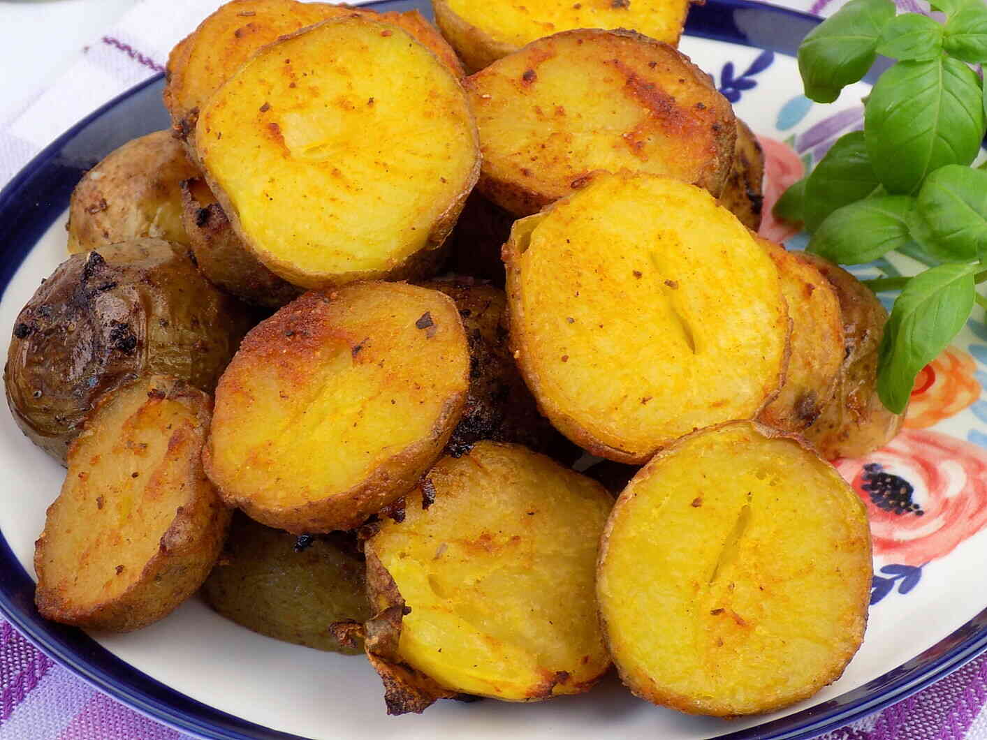 Pieczone ziemniaki gotowane