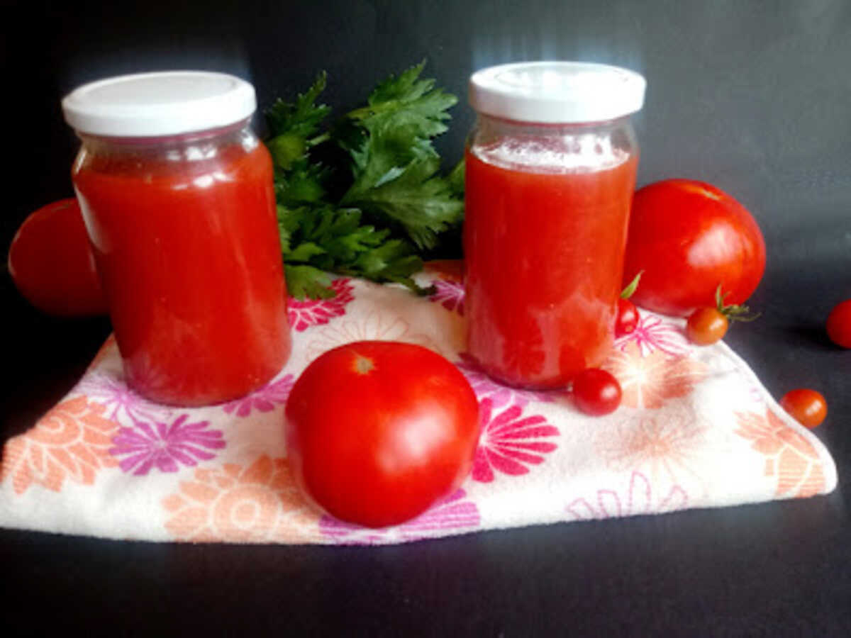 Przecier z pomidorów na zupę