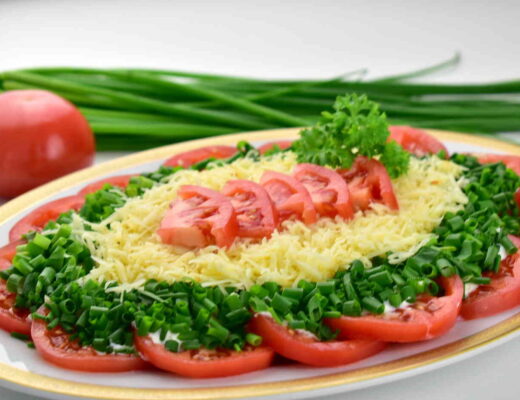 Pomidory pod pierzynką z serem żółtym